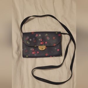 Fossil Crossbody polka dot bag